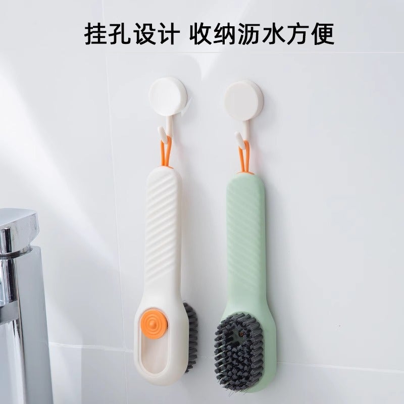 Liquid Shoe Brush Shoe Washing Brush Household Press Type Liquid Washing Brush Soft Hair Not Hit Shoe Artifact - Image 5